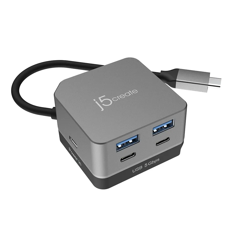 【j5create 凱捷】Flexible Ports 4K144 HDMI 8合1集線器-JCD362