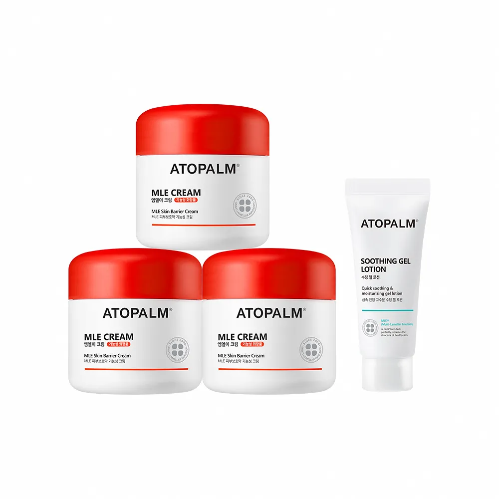 【ATOPALM 愛多康】舒敏全效修護霜（65ml）3入組 (Bye Bye sale 結束代理最後優惠)