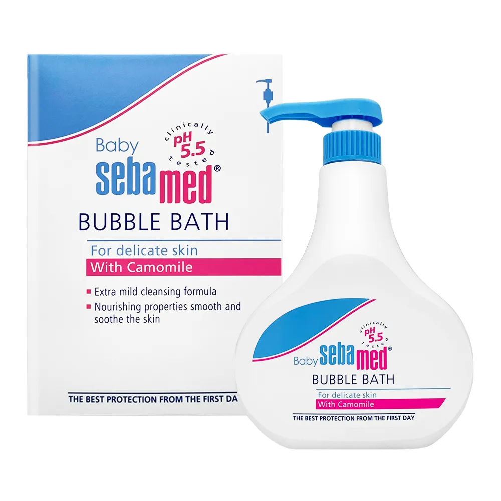 【SEBAMED】嬰兒泡泡浴露 500ml(平行輸入版)