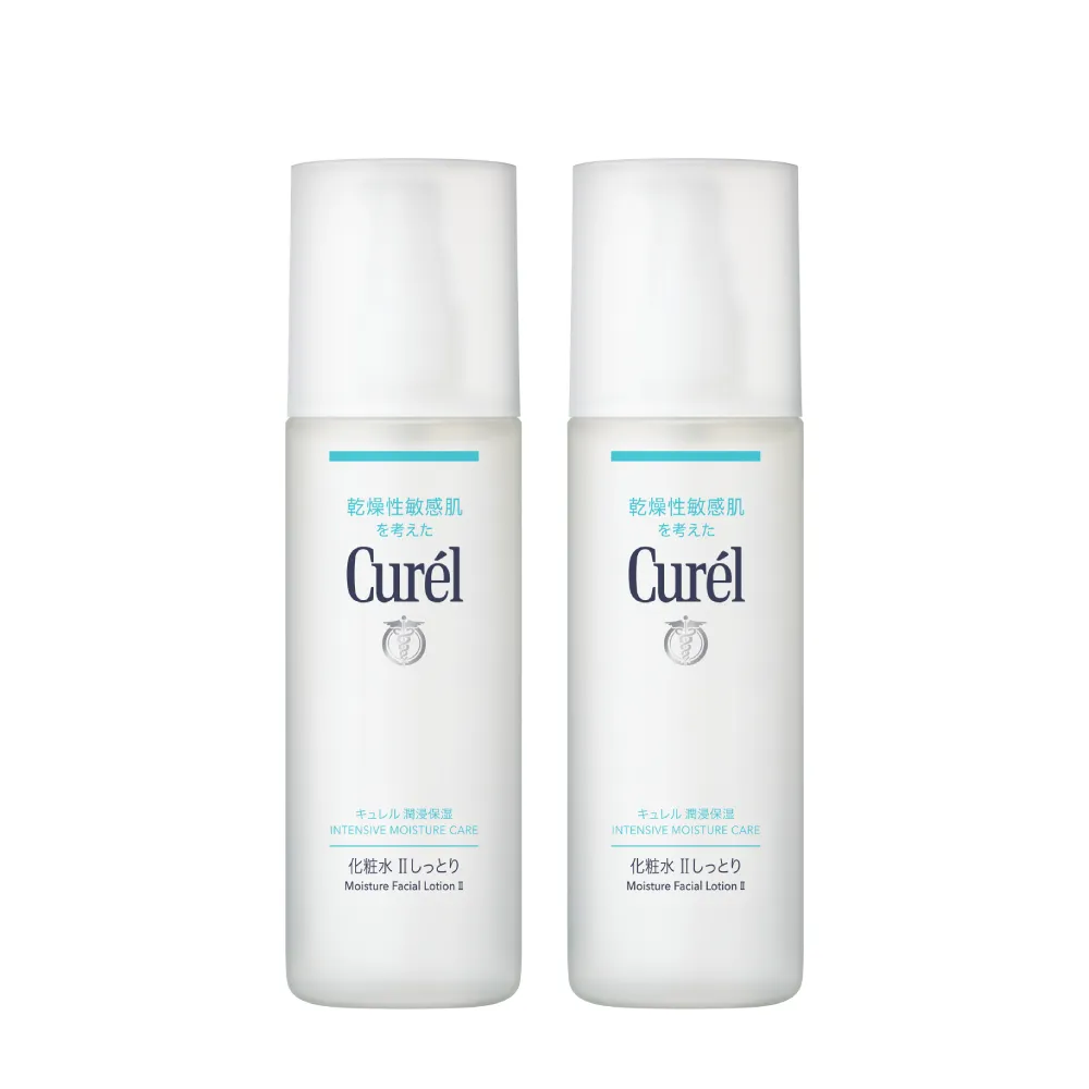 【Curel 花王珂潤】潤浸保濕化粧水2入組(輕潤型II 150mlx2)