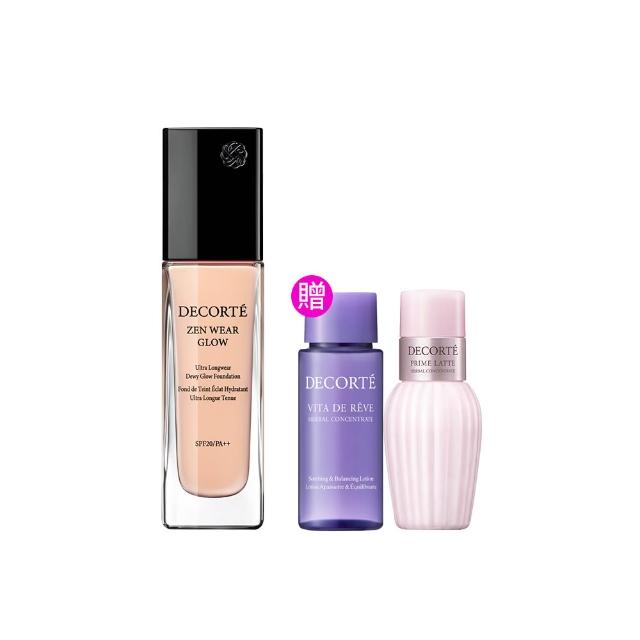 DECORTE黛珂光感恆潤粉底液，專為乾燥肌設計，提供高遮瑕力與自然光澤感。輕盈質地貼合肌膚，持久持妝不暗沉，24小時保持水潤與完美妝效，適合日常與特殊場合使用。