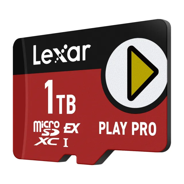 【Lexar 雷克沙】PLAY PRO microSDXC Express 1TB 超高速記憶卡(Switch 2專用)