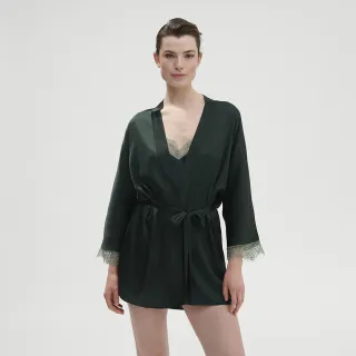 【Simone Perele 西蒙佩兒】SATIN SECRETS 秘密 罩杉 - 森林綠