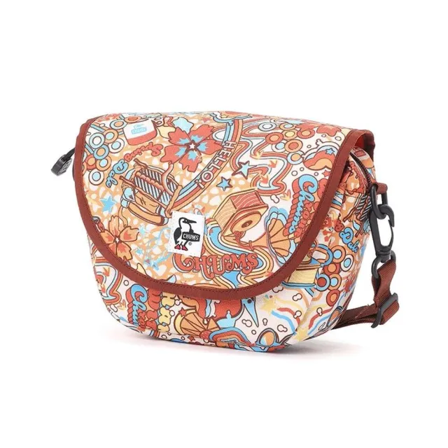 【CHUMS】CHUMS 休閒 男女 Recycle Mini Round Shoulder Bag肩背包 Hippie Trip (CH603920Z350)