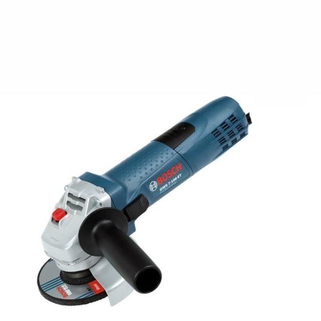 【BOSCH 博世】加贈原廠切片*1  可調速 手持式平面砂輪機4英吋GWS 7-100ET