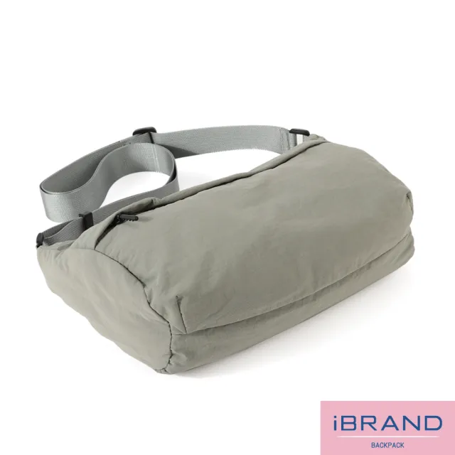 【iBrand】雙11 輕量簡約側背包 斜背包 防潑水尼龍(多色任選)