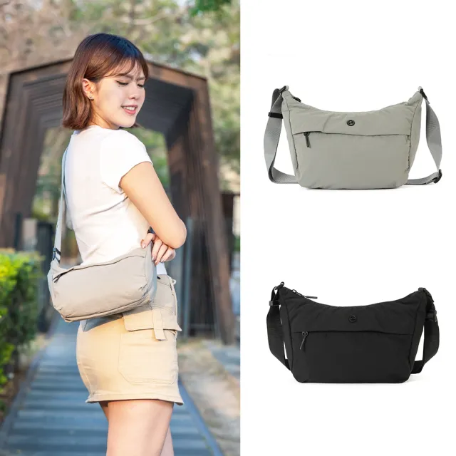 【iBrand】雙11 輕量簡約側背包 斜背包 防潑水尼龍(多色任選)