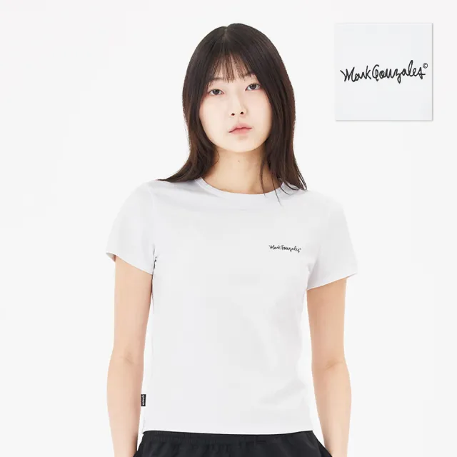 【Mark Gonzales】女裝 MG SIGN LOGO 短版T恤