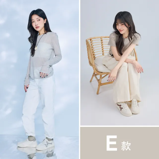 【Robinlo】真皮柔光時序免綁鞋帶小白鞋休閒鞋(多款任選)