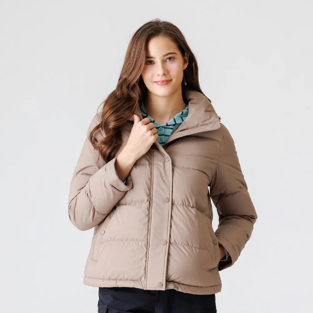 【TRAVELER 旅行者】女款防風撥水羽絨外套｜252TR910(撥水/羽絨/防風)