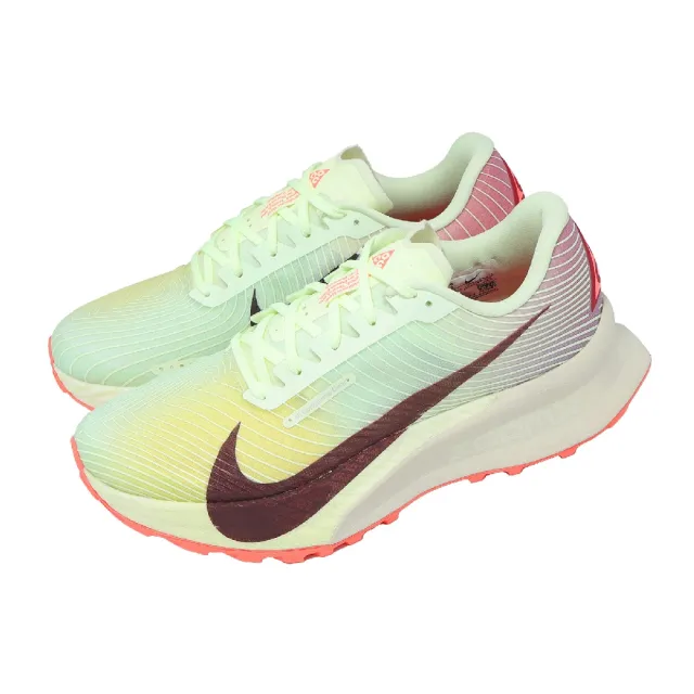【NIKE 耐吉】越野跑鞋 ACG Ultrafly Trail 男鞋 綠 紅 戶外 黃金大底 HF5668-700