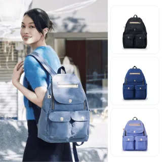 【satana】速達 Soldier 多功能拉鍊後背包 輕量防潑水 15吋筆電 減壓背帶 台灣製 SOS1465 - 多色