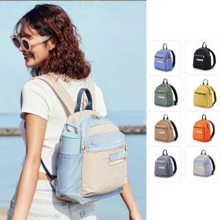 【satana】Soldier 心旅行後背包 輕量防潑水 11吋平板 減壓止滑背帶 台灣製 SOS2595 - 多色