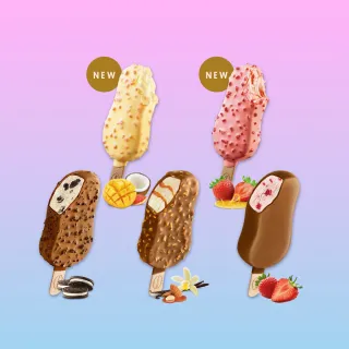 【Haagen-Dazs 哈根達斯】mo獨家 寵愛雪糕15入組(新品上市 水果派對)