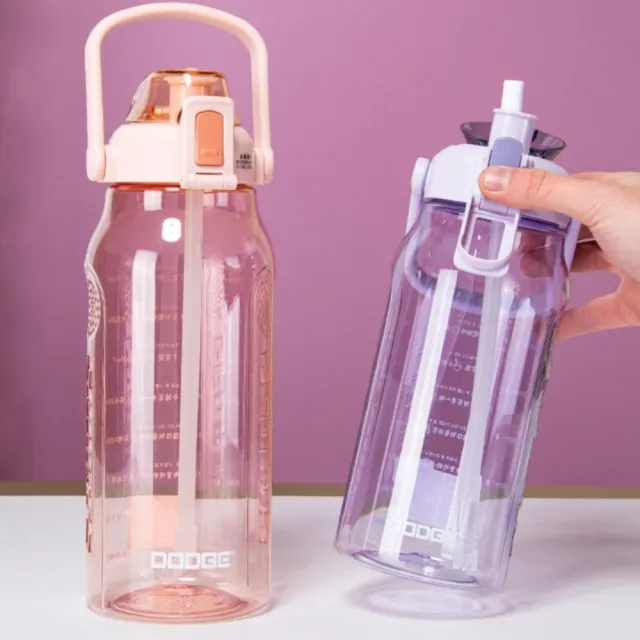 【H&R 安室家】Dodge 道奇Tritan大容量彈蓋水壺 運動水壺1500ml(H30)