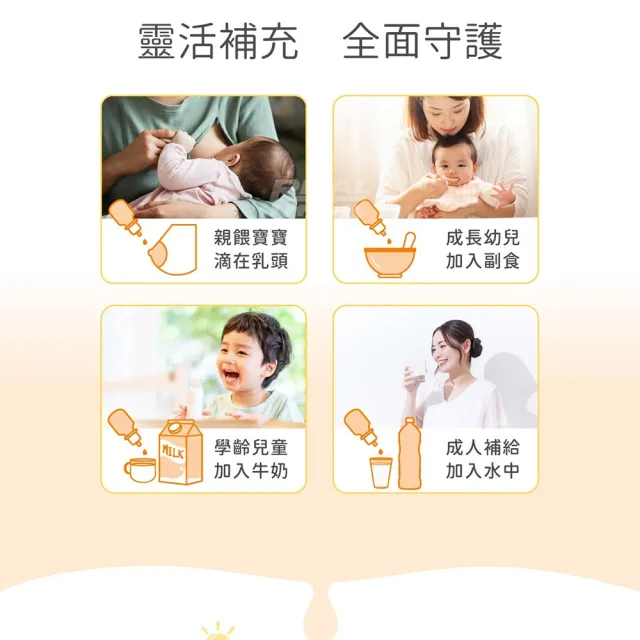 【小兒利撒爾】維生素D3滴液 15mlx4瓶組(15ml/瓶 x4)