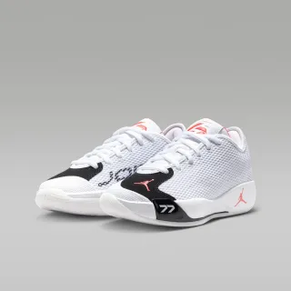 【NIKE 耐吉】運動鞋 籃球鞋 中大童鞋 JORDAN LUKA 77 GS 包覆 緩震 喬丹 白色 (IH0573101)