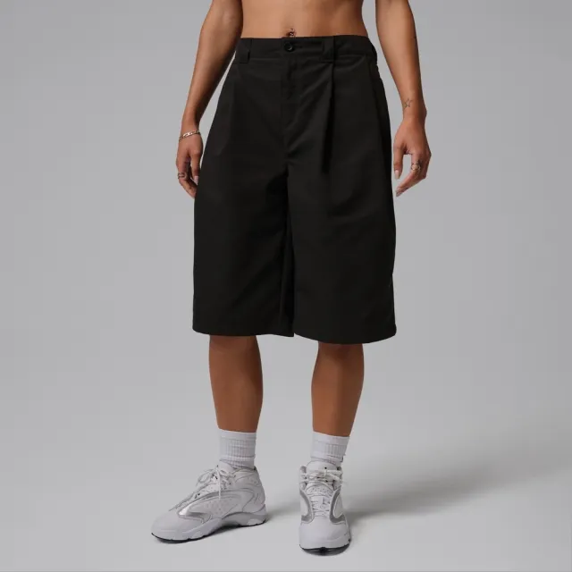 【NIKE 耐吉】短褲 女 AS W J FLT BIG CHINO SHORT 運動 休閒 喬丹 黑色 (IH0658010)