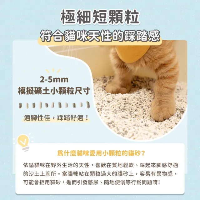【汪喵星球】益生菌消臭豆腐砂 2.7kg (根除臭源低粉塵豆腐砂)