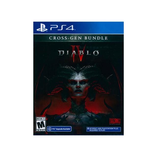 【SONY 索尼】PS4 暗黑破壞神 4 DIABLO IV(中英日文美版 可免費升級PS5版本)