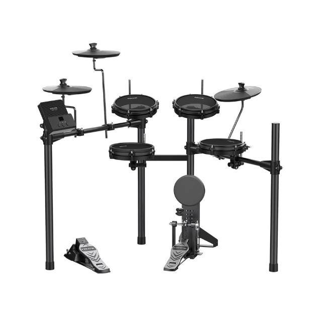 【NUX】DM-110最新入門級電子鼓+入門配套組 鼓椅、鼓毯、鼓棒(原廠公司貨 商品保固一年)