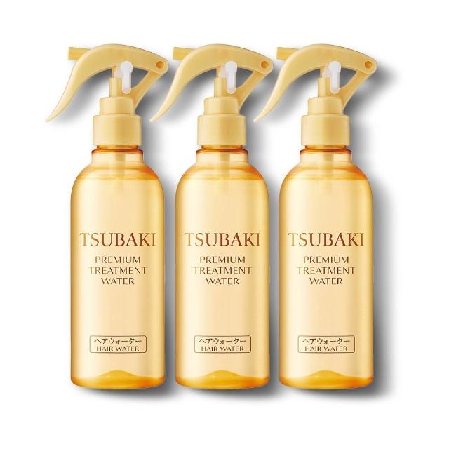 【TSUBAKI 思波綺】瞬效柔順護髮精華 210mL(3入組)
