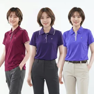 【遊遍天下】MIT台灣製女款抗UV防曬涼感吸濕排汗機能POLO衫(M-5L 大尺碼)