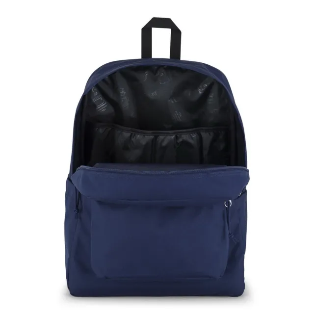 【JANSPORT】雙11 SUPERBREAK PLUS 26L 後背包 書包 (JS0A4QUE003海軍藍)
