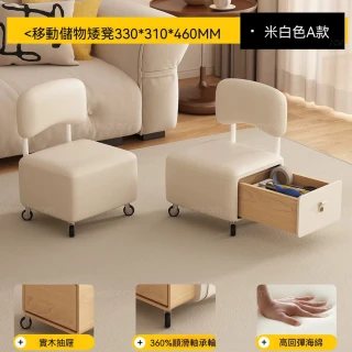厝景之隅 換鞋凳 移動換鞋凳 烏龜凳 矮凳 小凳子 學步車（移動萬向輪 帶儲物箱 ）預售12工作天