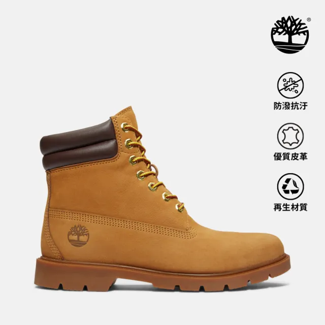 【Timberland】男款小麥色休閒6吋靴(A27TP231)