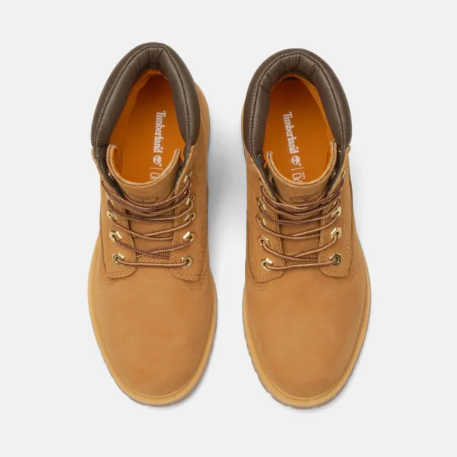 【Timberland】女款小麥色休閒防水6吋靴(8168R231)