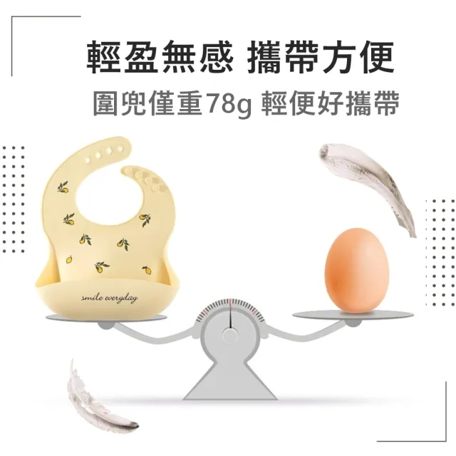 【Mibobebe】3入組 嬰幼兒矽膠圍兜 寶寶立體吃飯圍兜(防水 防髒 接飯飯兜-多色款)