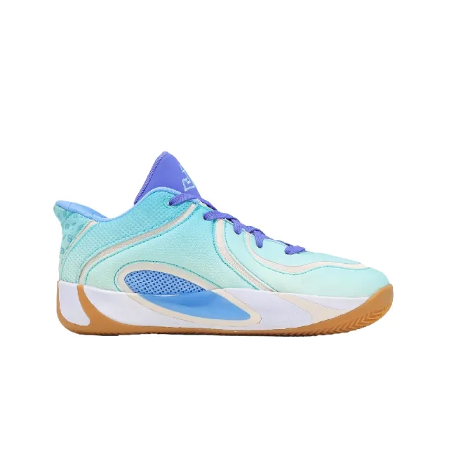 【NIKE 耐吉】籃球鞋 Jordan Tatum 4 SE BG 大童 女鞋 綠 紫 膠底 IU2365-300