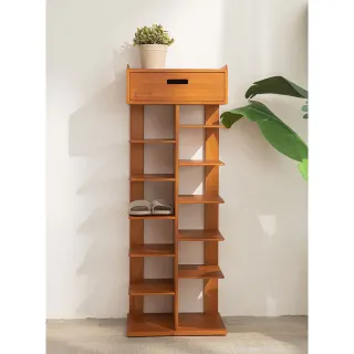 【Mahogany 瑪荷尼家具】免組裝 48X35X127 室內鞋架  全原木桃花心木 鞋架 ART-C11