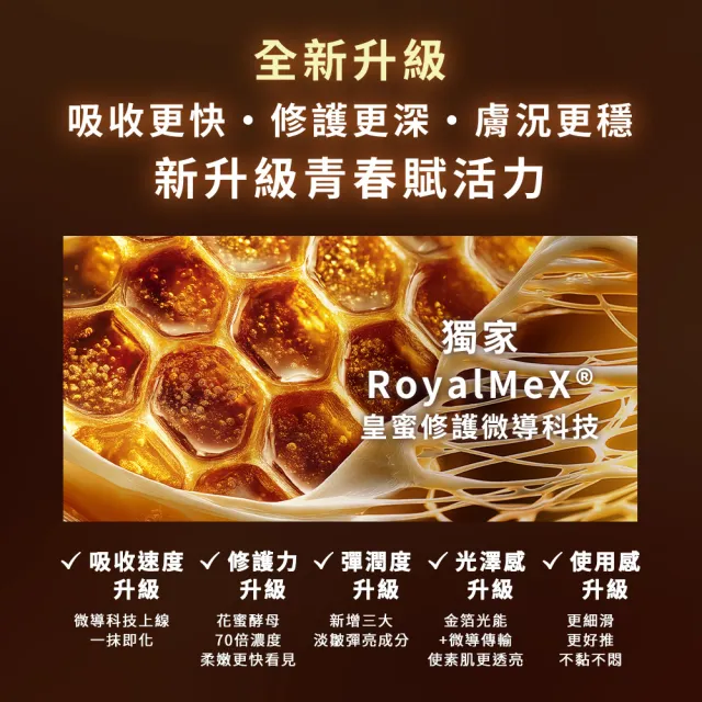 【DR.CINK 達特聖克】第二代 黃金胜花蜜賦活霜 60ml 二入組 (乳霜 保濕 柔嫩膚觸 醫美推薦)