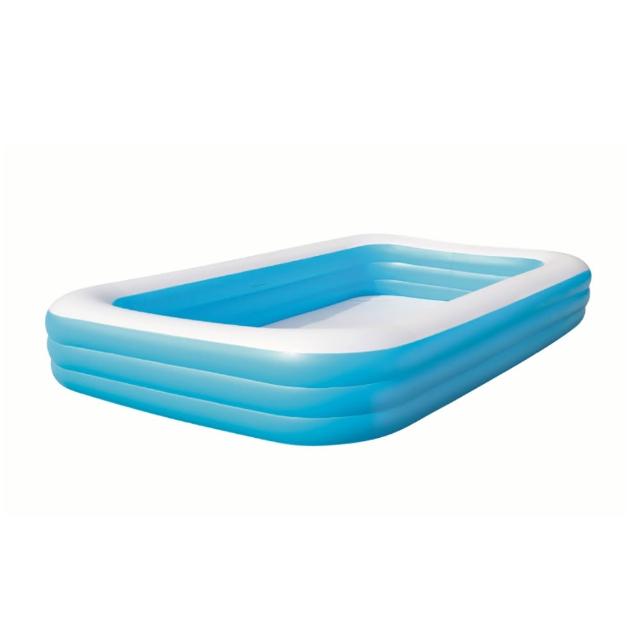 【BESTWAY】三環充氣泳池 305x183x56CM(Bestway 三環 充氣泳池 305*183*56 CM 充氣 游泳池 泳池)