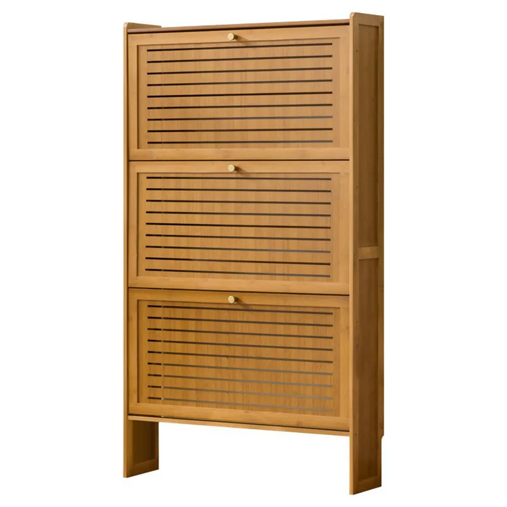 【Quality 聚家】鞋櫃 超薄鞋櫃 玄關櫃 翻斗儲物鞋櫃（70*17*120CM）(分區收納 不佔空間 翻蓋鞋門)