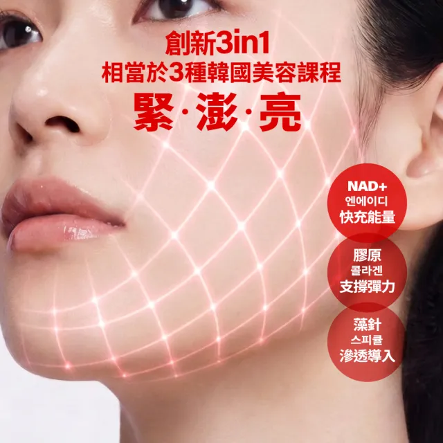 【MIRAE 未來美】新上市!專業院線NAD+膠原逆齡精華(15ml+15ml)