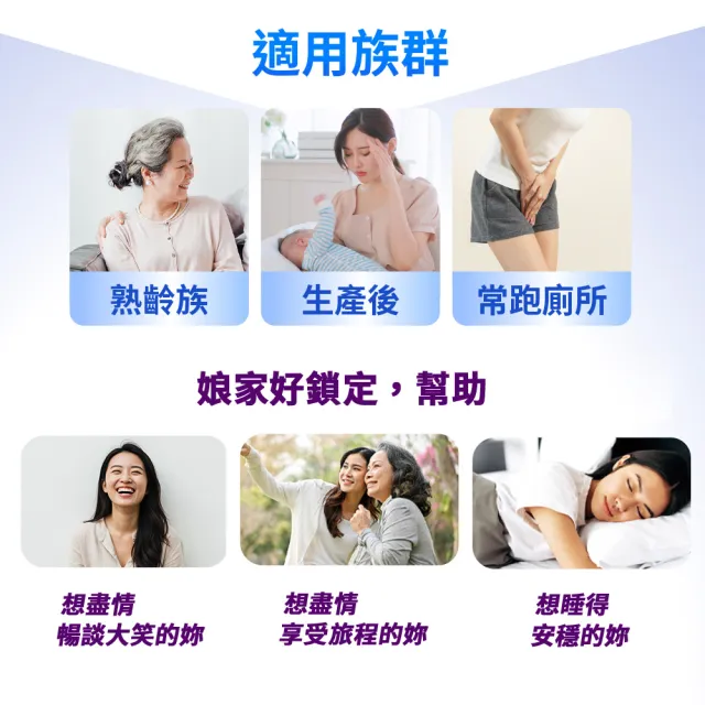 【娘家官方直營】消費高手好鎖定膠囊3盒組(30粒/盒)