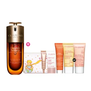 【CLARINS 克蘭詩】全新 經典黃金雙萃精華50ml(抗老/保濕)