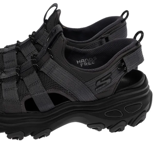 【SKECHERS】女鞋 戶外越野系列 涼拖鞋 越野涼鞋 瞬穿舒適科技 D LITE MAX (180397BKCC)