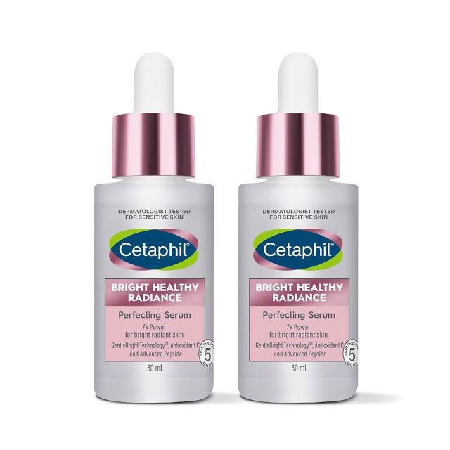 【Cetaphil 舒特膚】官方直營 BHR淨白無瑕精華液 30ml 2入組(淡斑美白/保濕亮白/暗沉蠟黃)