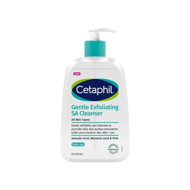 【Cetaphil 舒特膚】官方直營 三酸煥膚嫩亮潔膚露473ml(新品上市/臉部身體皆可使用)