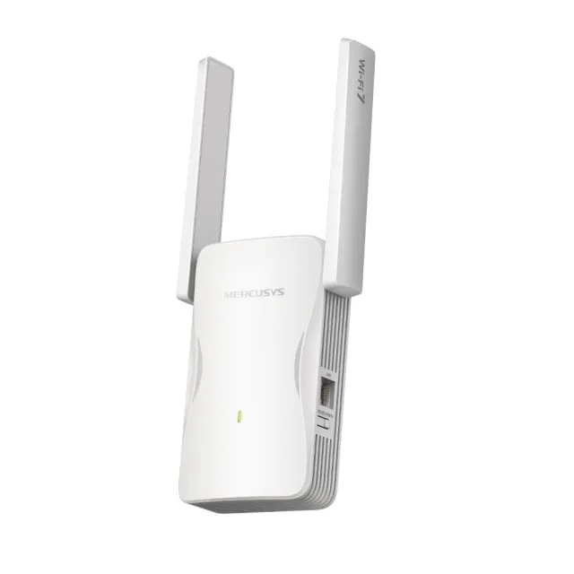 【Mercusys 水星】ME25BE Wi-Fi7 BE6500雙頻訊號延伸器 Gigabit 一鍵設定(MLO/EasyMesh/基地台模式)