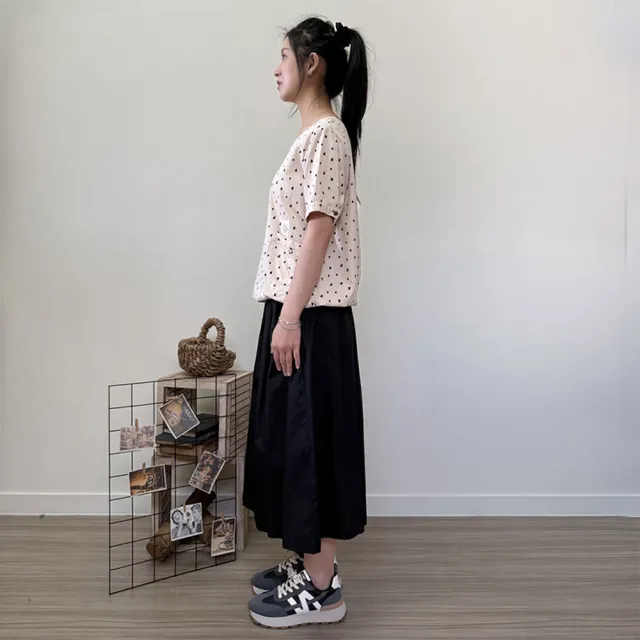 【Hana Mokuba】花木馬日系女裝日常小標・愛心口袋上衣