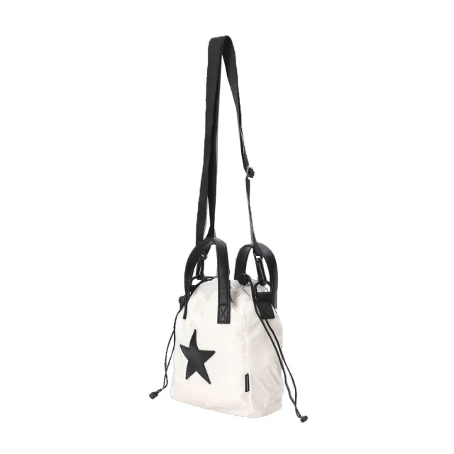 【CONVERSE】運動包 側背包 男包 女包 BUCKET BAG CONVERSE EGRET (UA5953-W2Y)