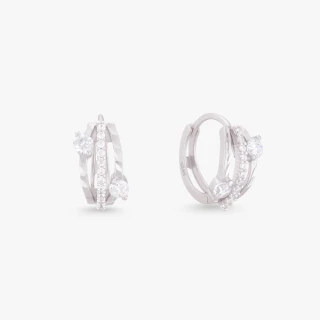 【Luciano Milano】靜綻花語 純銀耳環