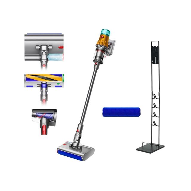 【dyson 戴森】V12s Detect Slim Submarine SV46 乾溼全能洗地吸塵器(雙主吸頭 全新升級版 洗地機)