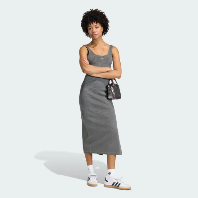 【adidas 愛迪達】水洗連身洋裝 女 - Originals KE3163