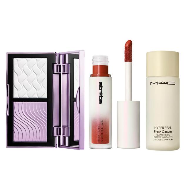 【M.A.C】新品上市 濾鏡水光修顏提亮組(口袋雙色濾鏡蜜粉餅+輕透光感腮紅蜜_雙11限定)